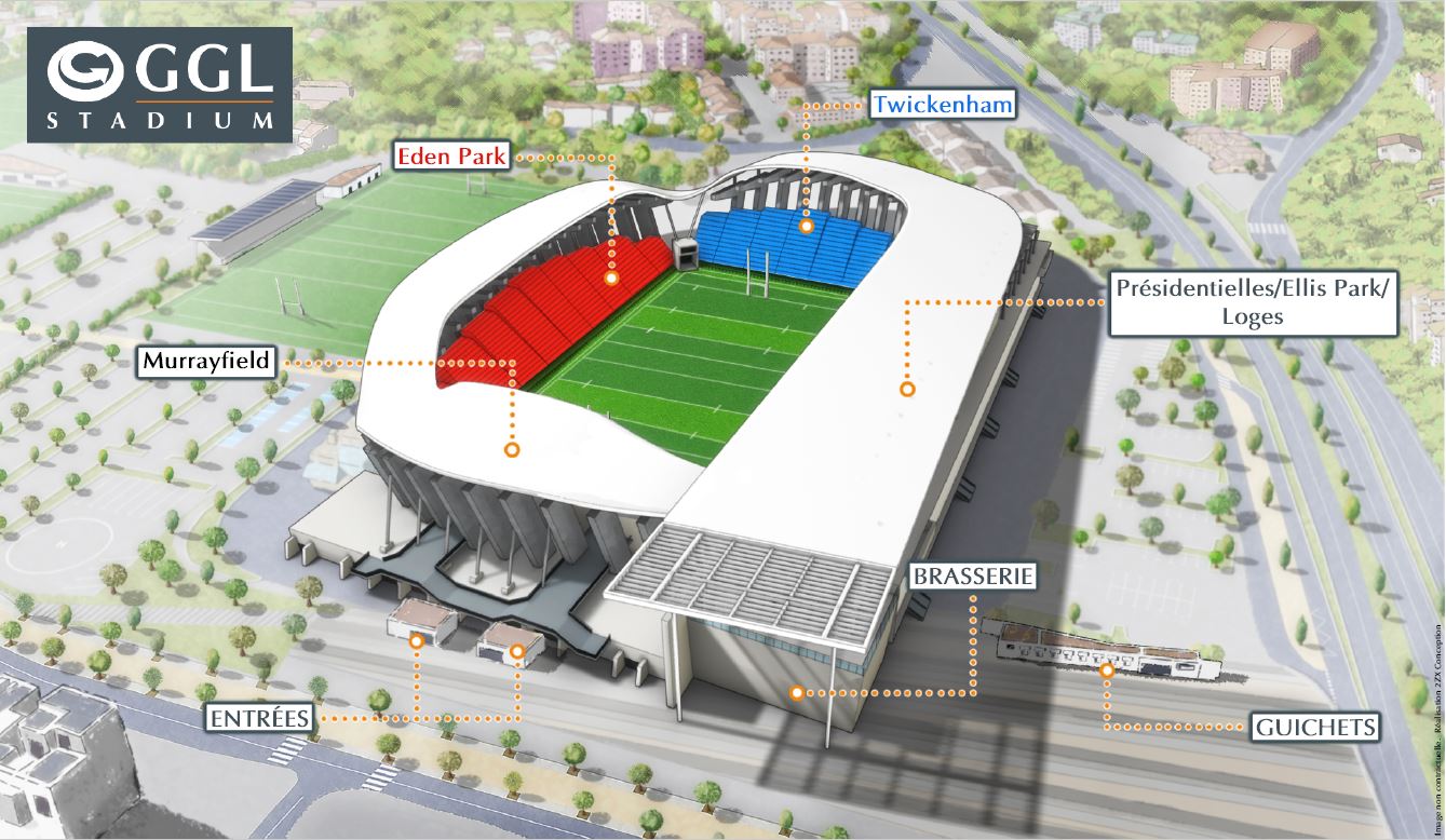 Plan GGL Stadium